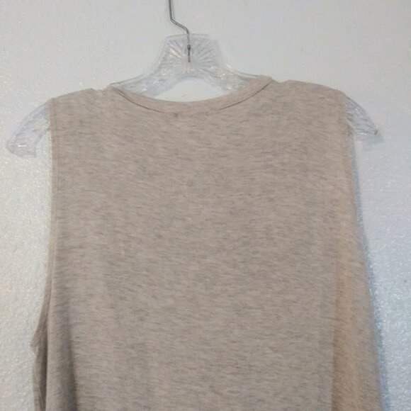 Dirtee Laundry women's size L oatmeal & black top - Picture 6 of 13